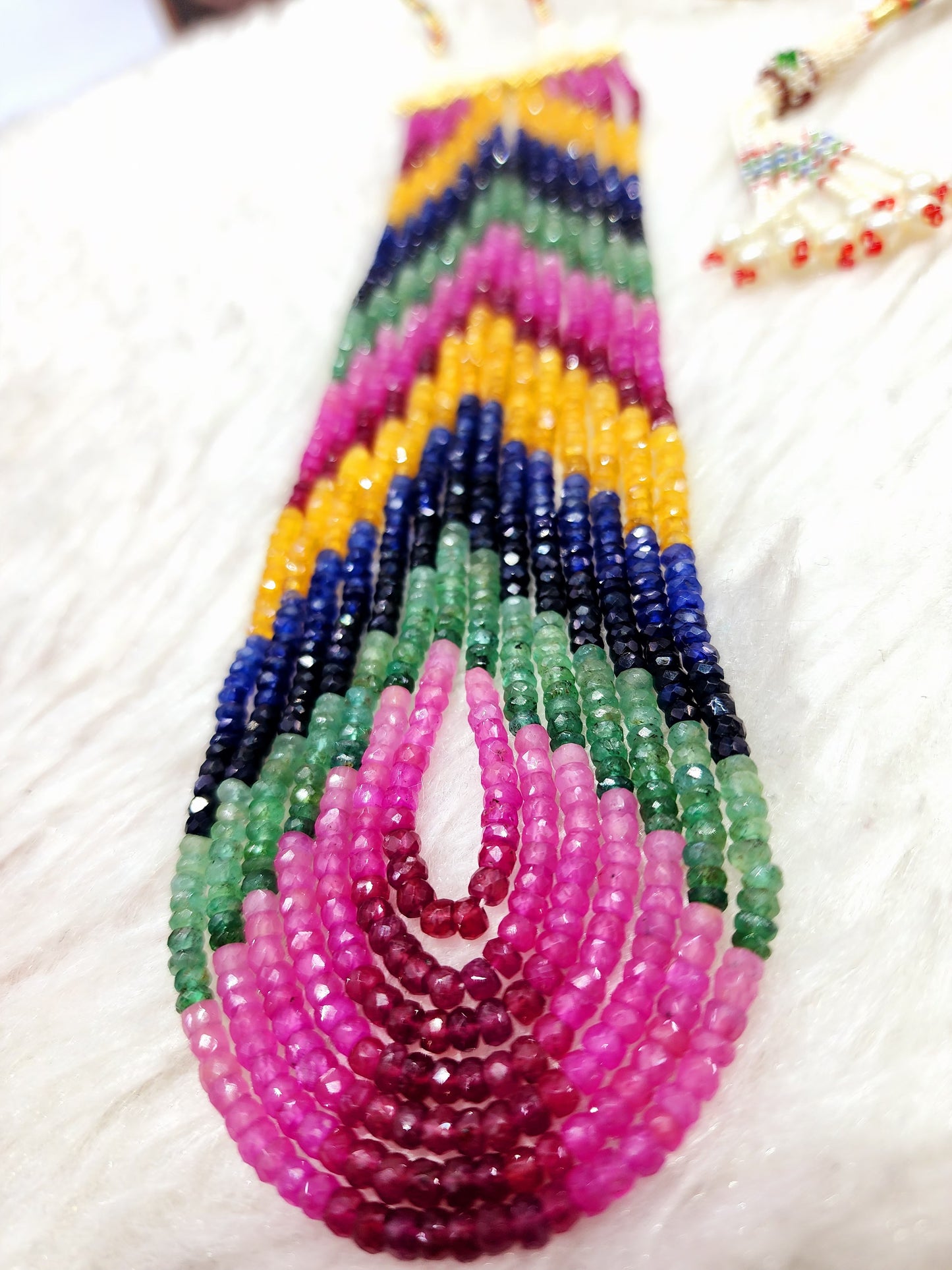 Natural Multi Rainbow Bead's - KGP GEMS