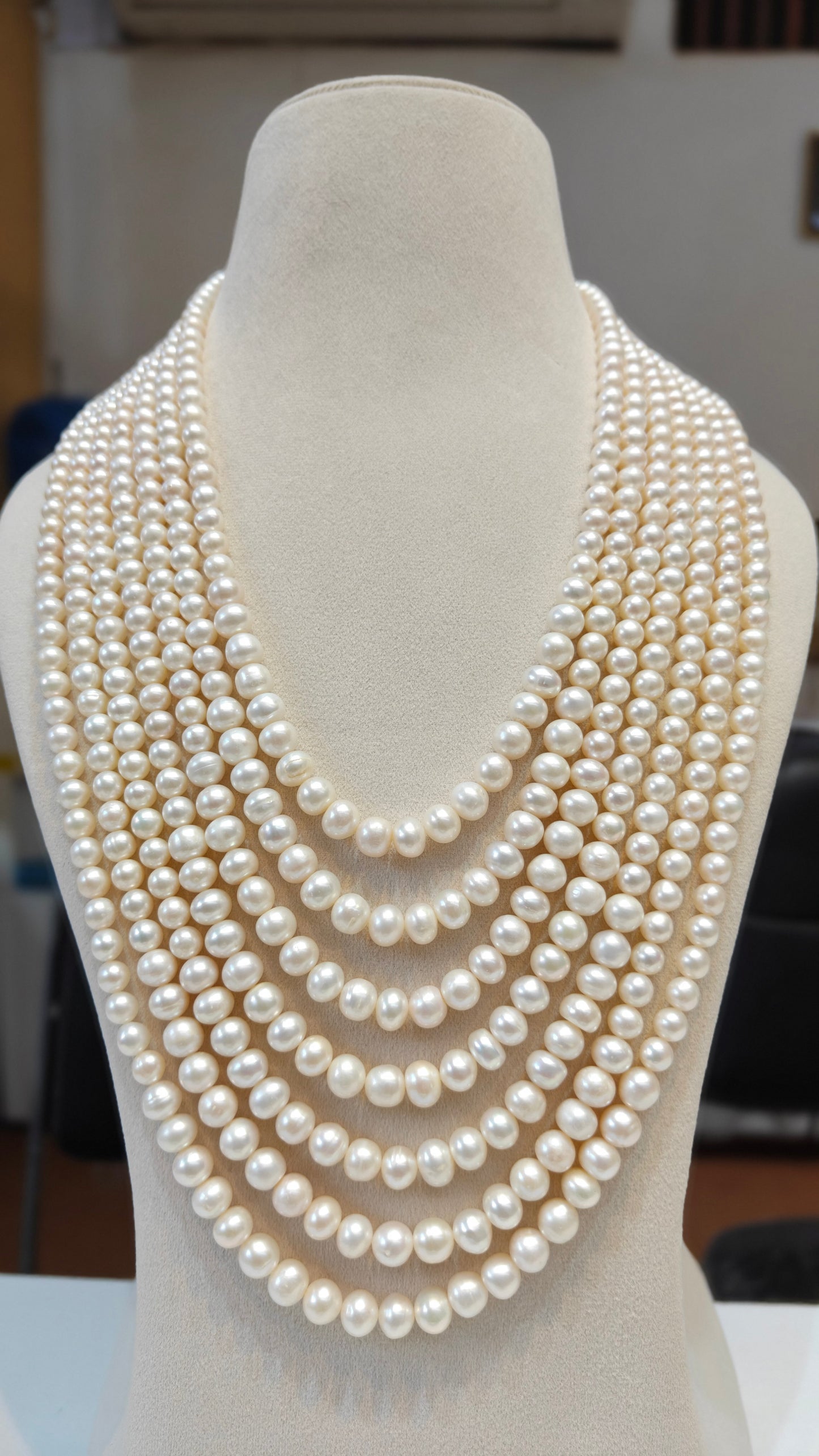 Natural Freshwater Pearls Haram With Certification