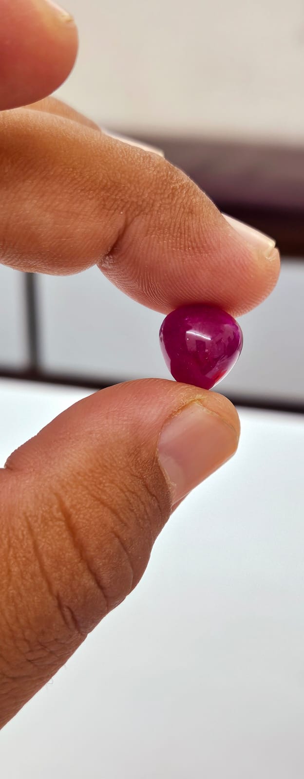 Natural Ruby Cabochon